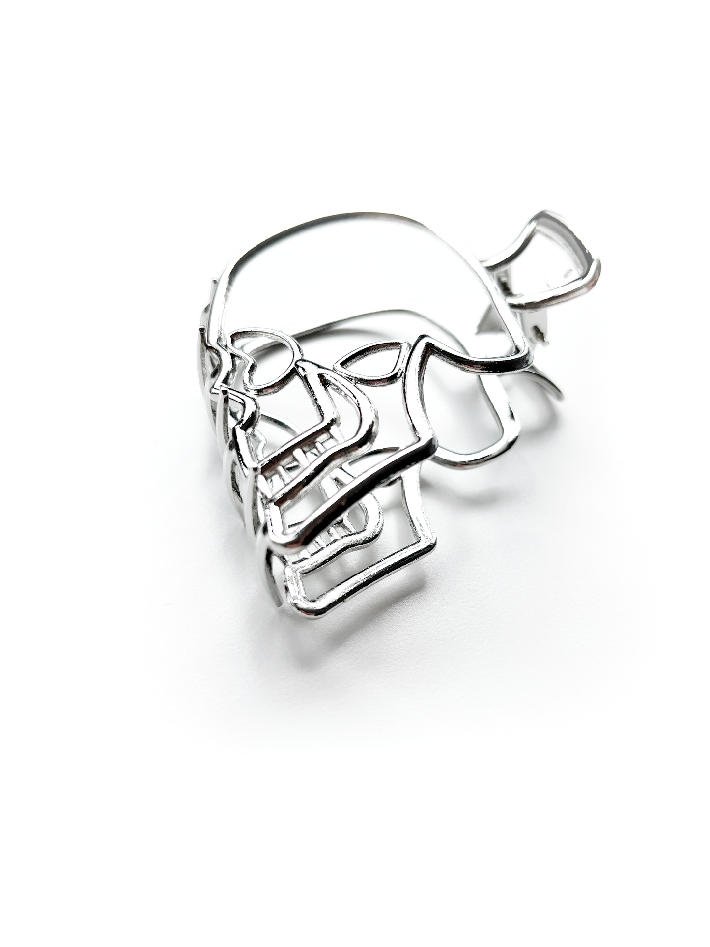 Pinza Metálica Calavera