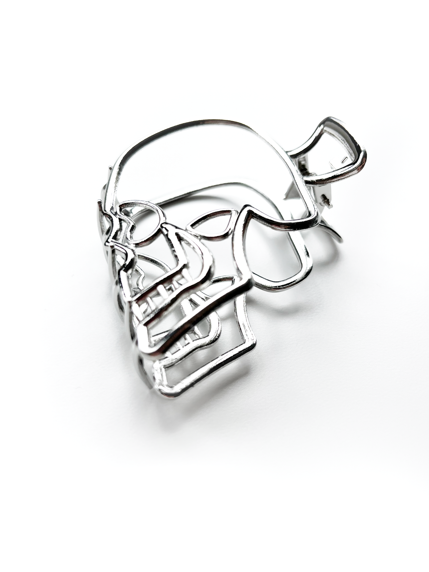 Pinza Metálica Calavera