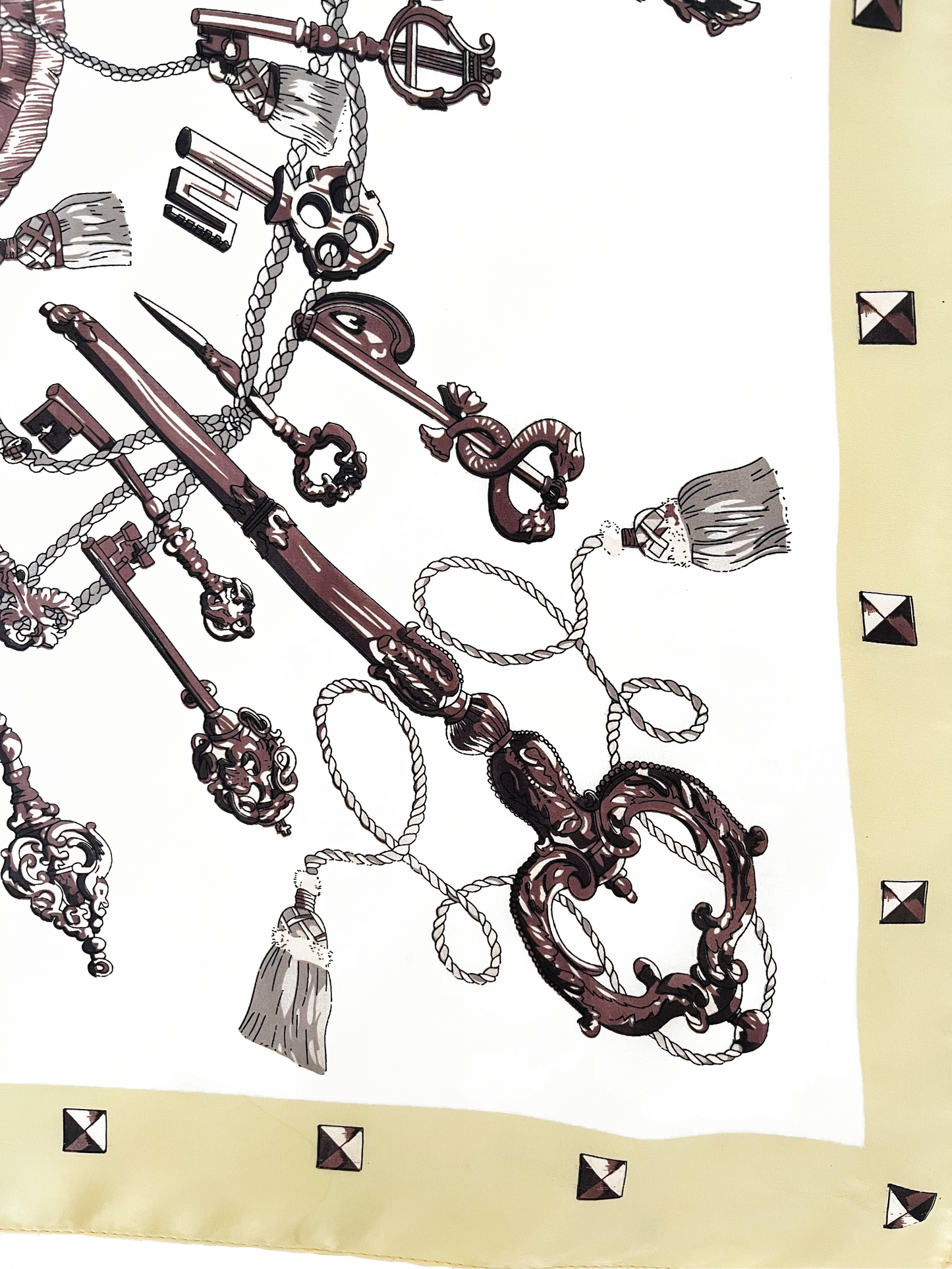 Pañuelo de Satén Llaves