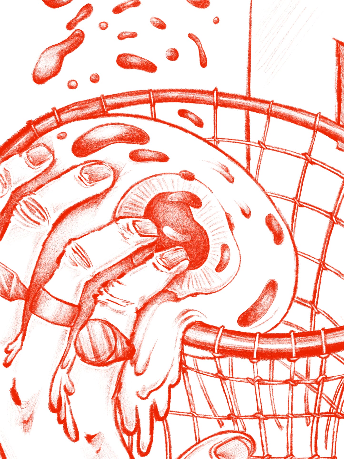 Ilustración "SLAM DUNK"