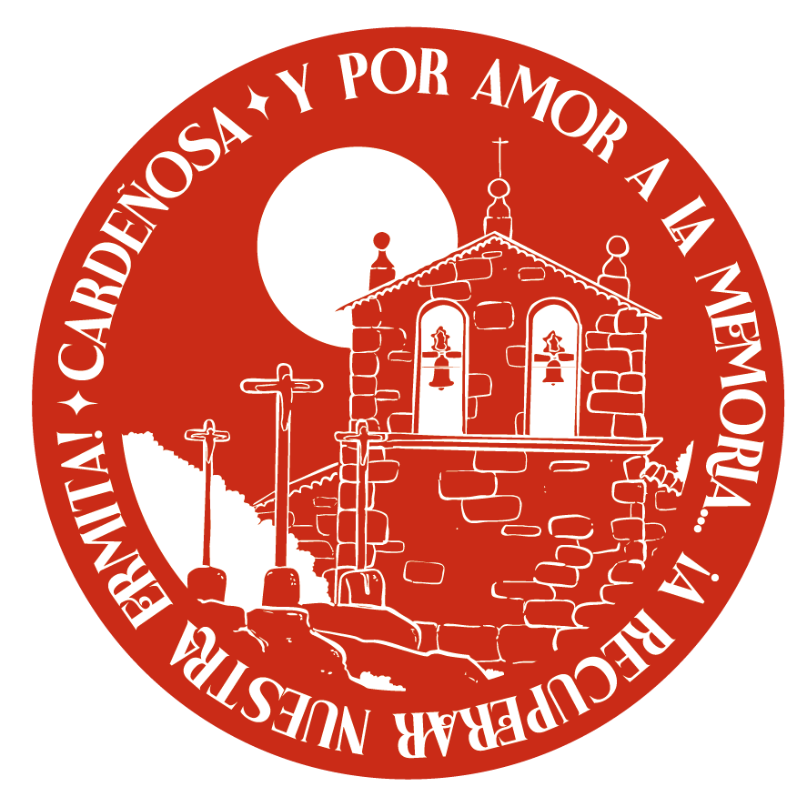 Pegatina Circular Grande "Por Amor a la Memoria...A Recuperar Nuestra Ermita"